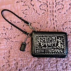 Coach Poppy Wristlet